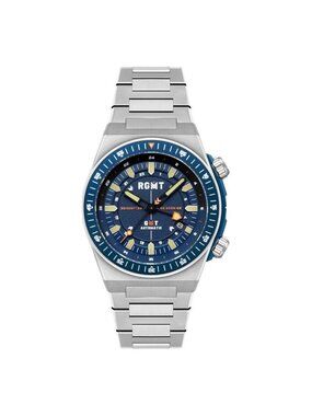 NWT Rgmt Marksman Automatic Blue Dial Men's Watch